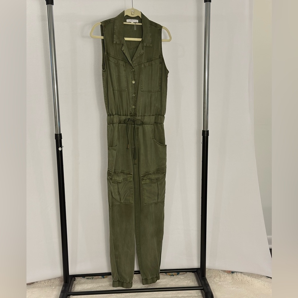Army Green Jumpsuit